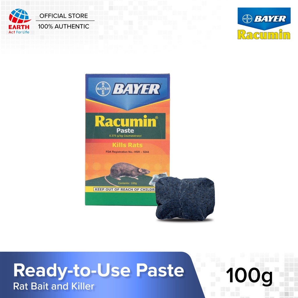 Bayer Racumin ReadyToUse Paste Rat Killer 100g Shopee Philippines