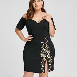 sexy plus size formal dress