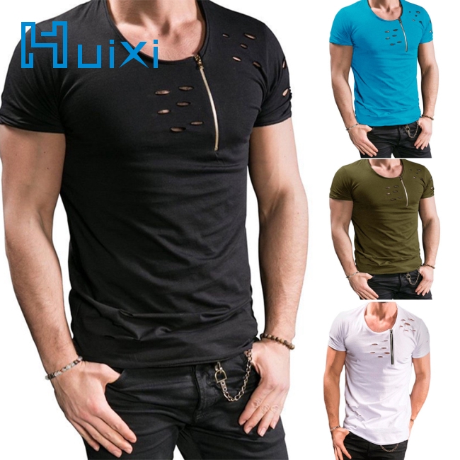 mens slim tee shirts