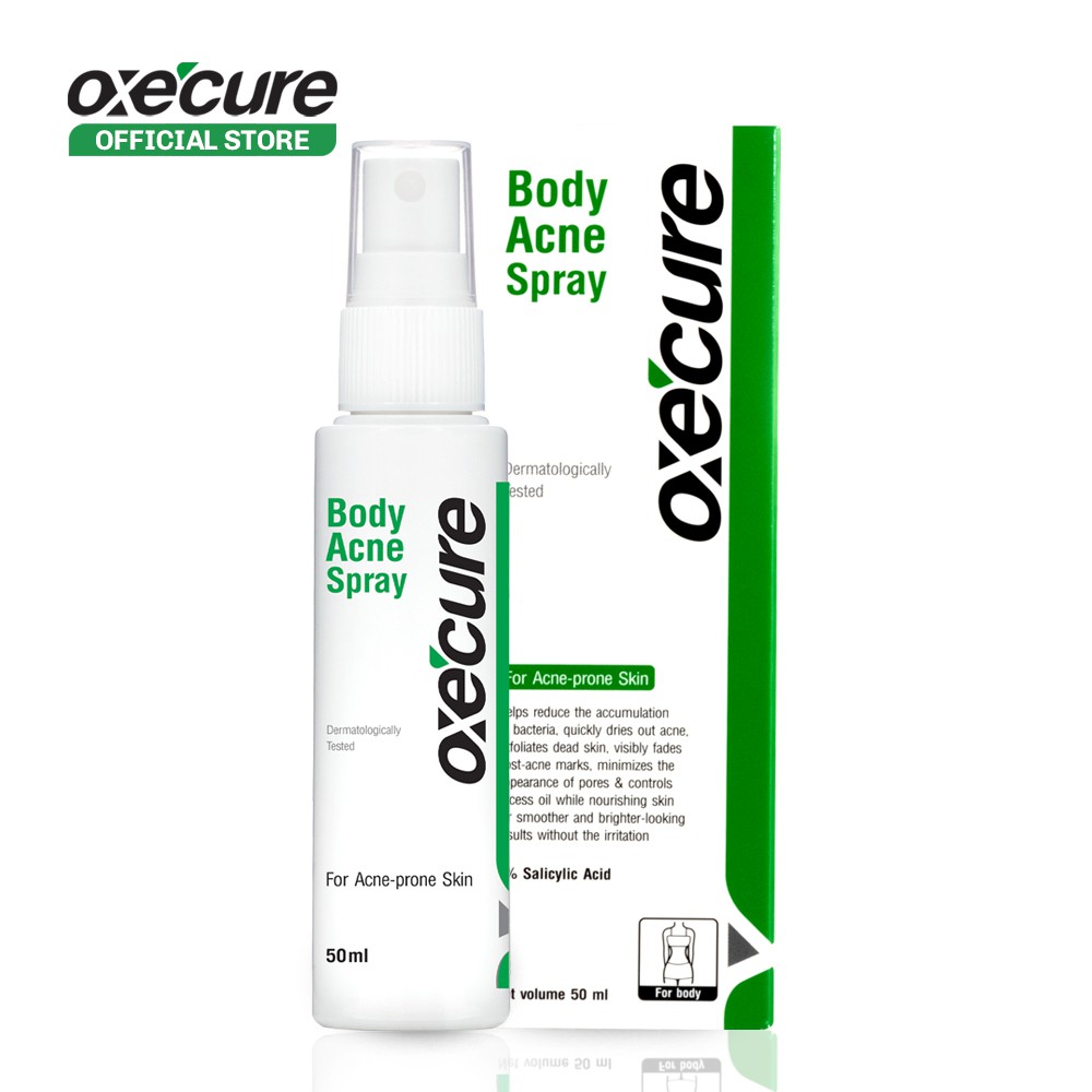 OXECURE Body Acne Spray 50ml Shopee Philippines