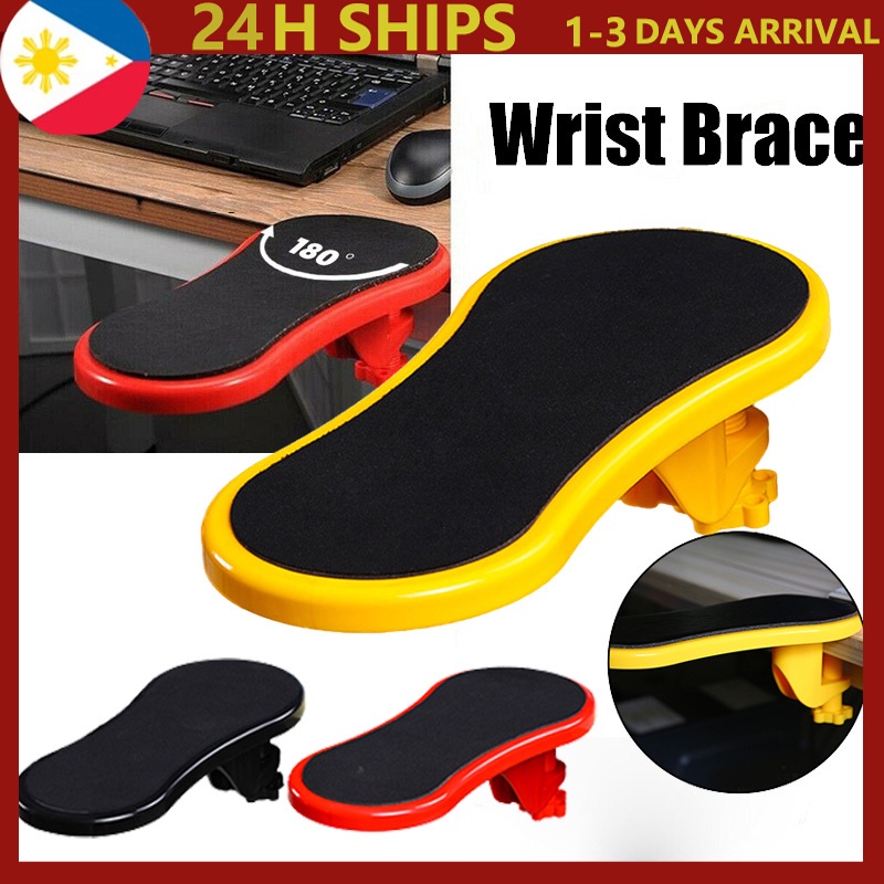 Rotating Computer Arm Rest Pad Adjustable PC Wrist Rest Extender Mouse