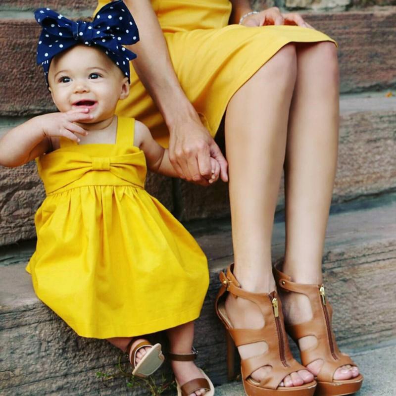 yellow gown for baby girl