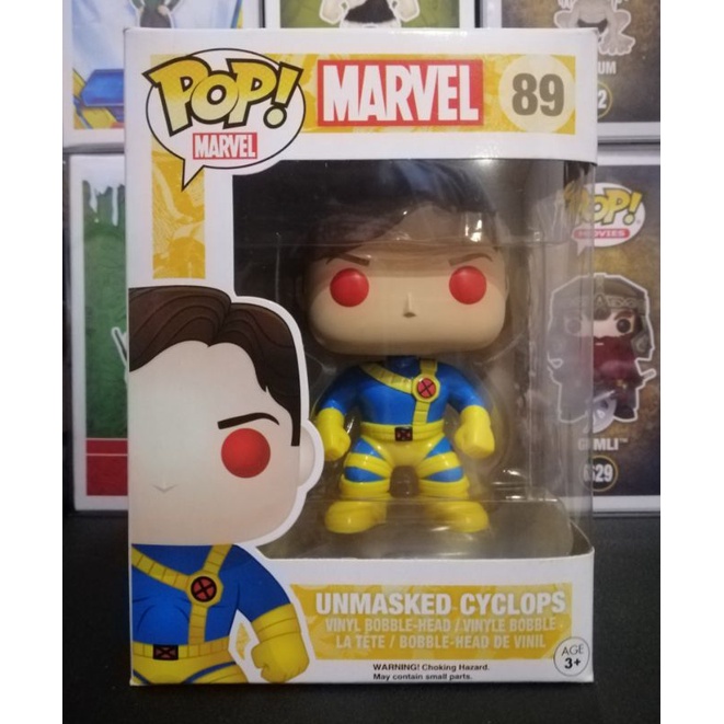 Unmasked Cyclops Funko Marvel #89 