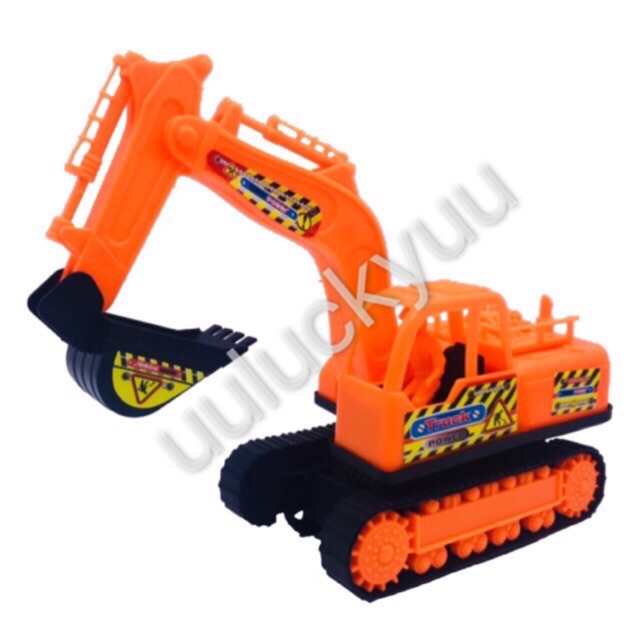 excavator toy video