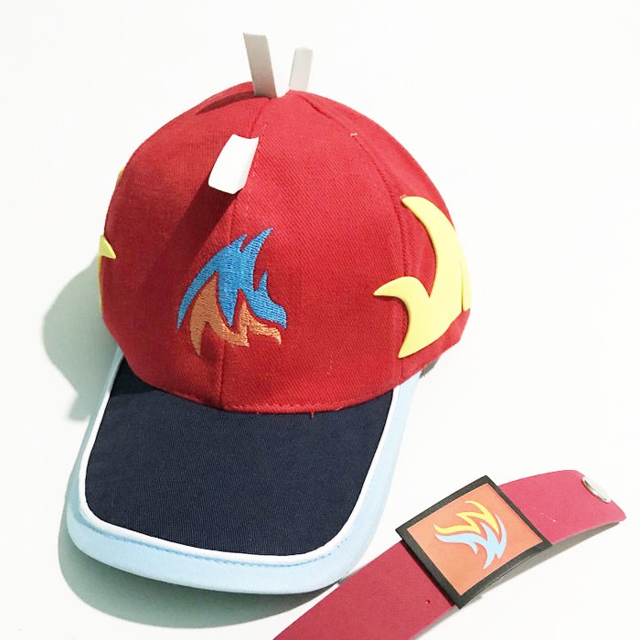 Boboiboy Frost Fire Hat Premium Embroidery Logo Bracelet Shopee Philippines