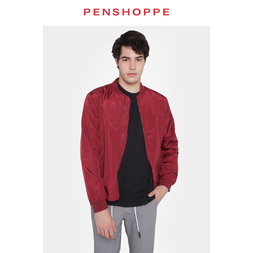 penshoppe red jacket