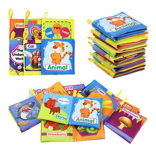 iBaby Early Education Baby Cloth Books Soft Non Toxic Washable Kids Learning Books