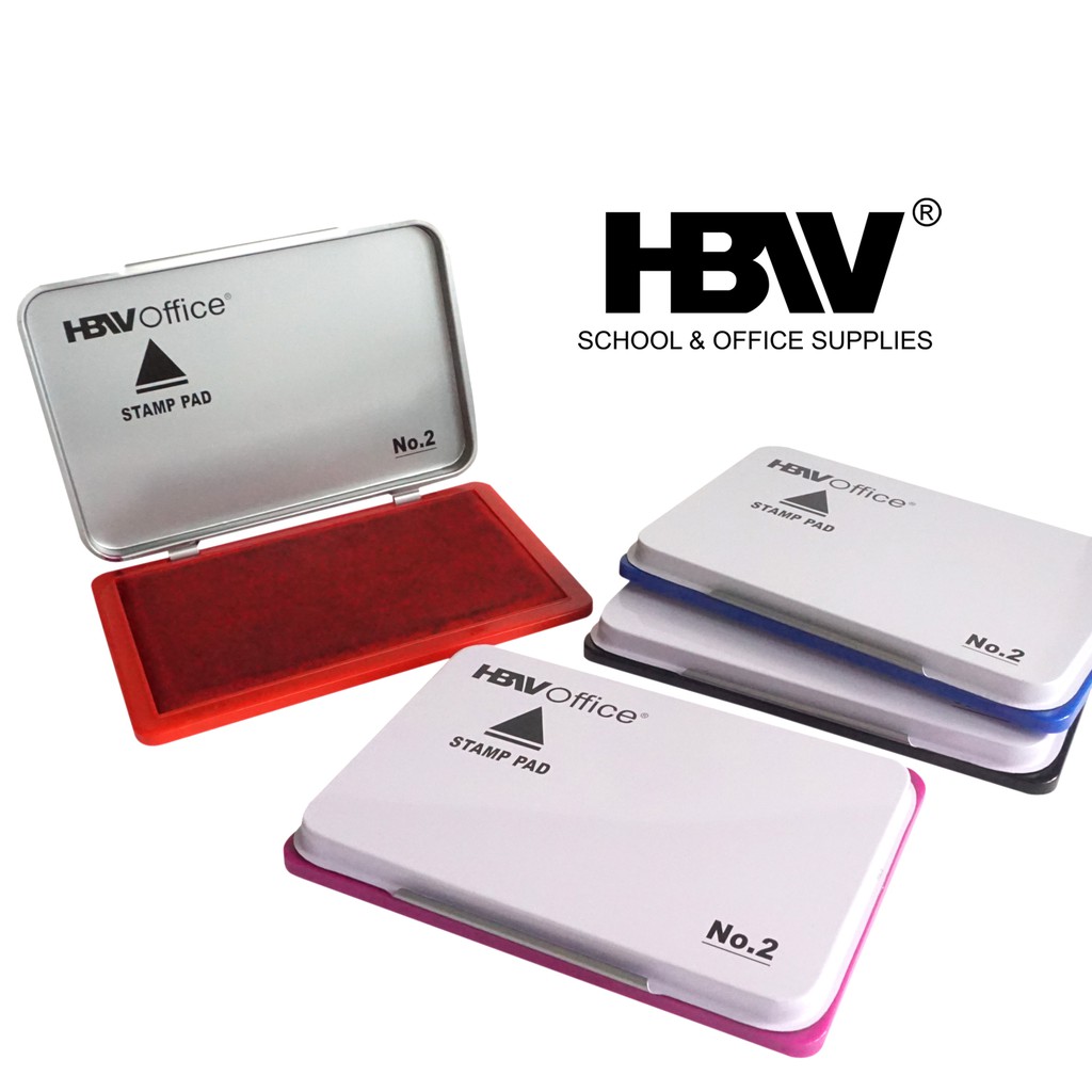 HBW STAMP PAD for office Use (High Quality) SPD10102 BIG Shopee