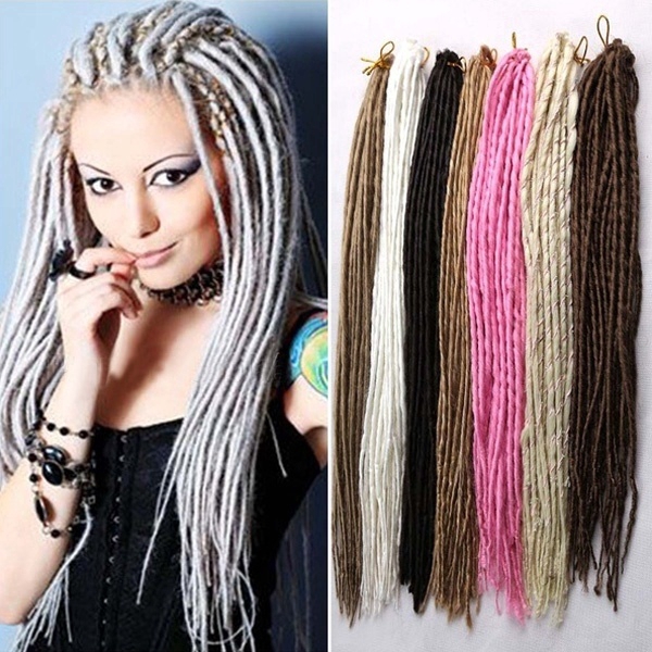 Fashion Straicht Crochet Twist Braiding Hair Dread Locks Synthetic