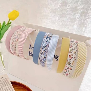 ❃EMS accessories 3pcs/set Korean Style Headband Solid Color Flower Pattern Lattice cute Hairband◎