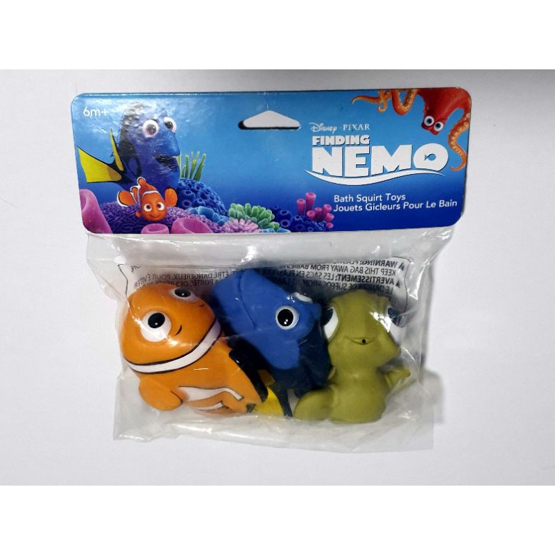 The First Years Disney Baby Bath Squirt Toys Finding Nemo Shopee Philippines