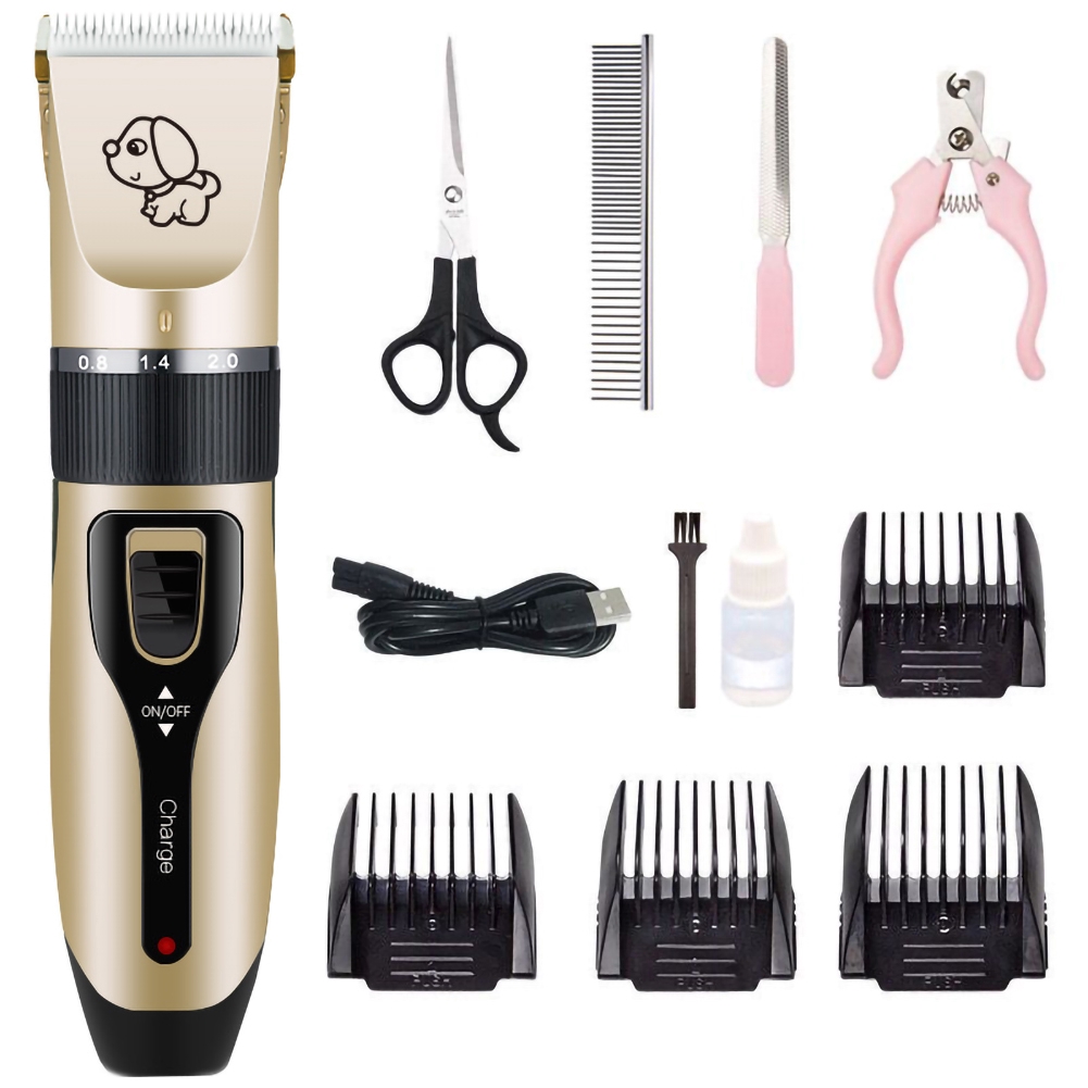 silent pet grooming kit