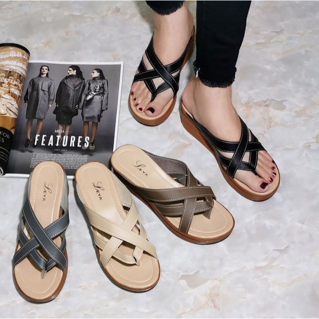 New Design Marikina Wedge Sandals For Women #L105 | Shopee Philippines