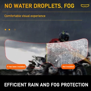 Anti Rain Anti Fog Film for Helmet Visor Motorcycle Protective Sticker