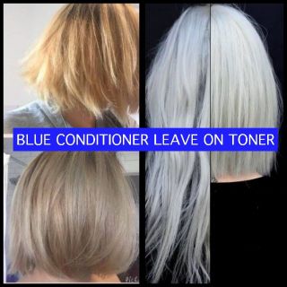 Purple Keratin Toner For Ash Blonde Or Silver Hair Shopee
