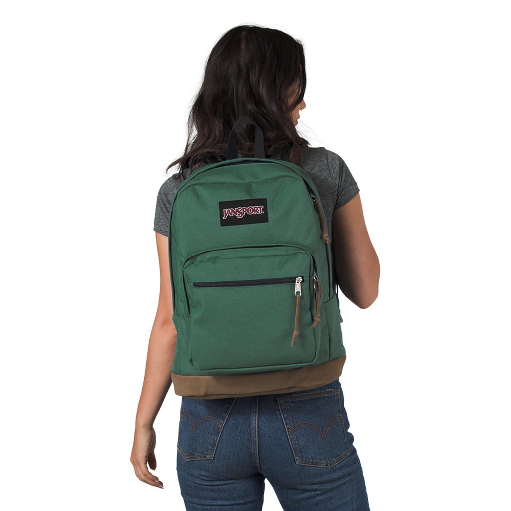 jansport right pack pine grove green