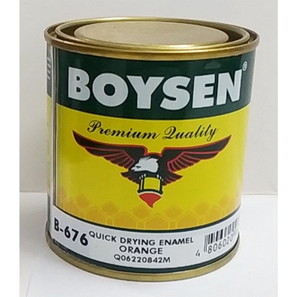 BOYSEN QDE B-676 ORANGE ( 1/4 LITER -------------------------1/4 LITER