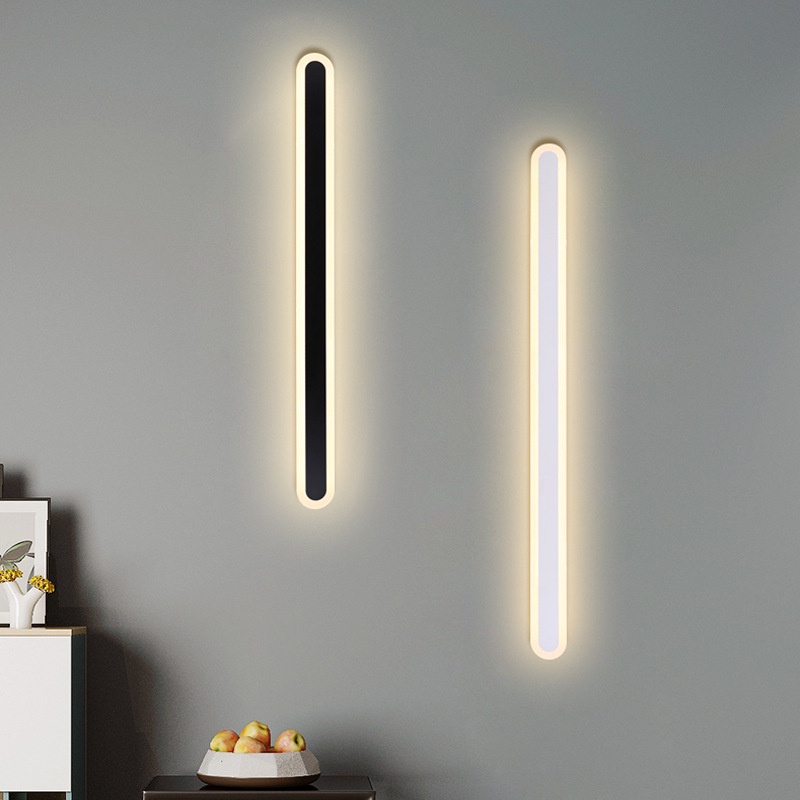 Led Wall Lamp Long Sconce Wall Light Decor For Home Bedroom Stairs ...