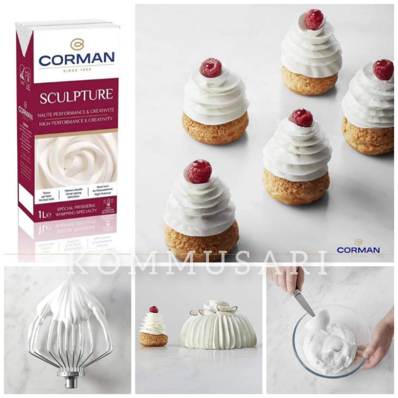 CORMAN Sculpture Whipping Cream 1L SEPT 2023 EXP DATE Shopee