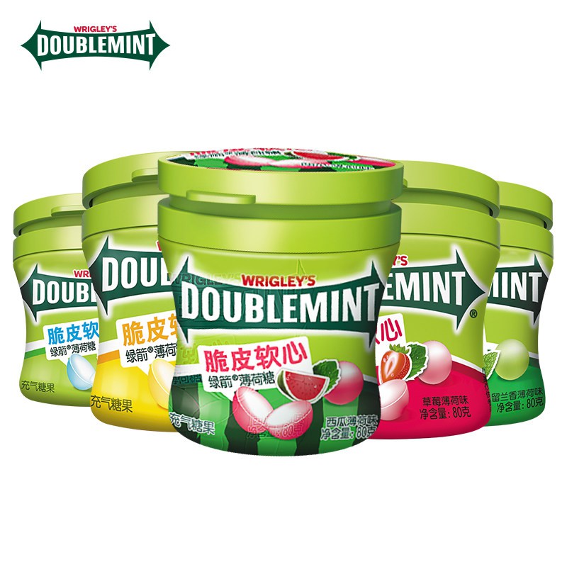 Wrigley`s Doublemint Soft Heart Crispy Mint Candy 80g Shopee Philippines