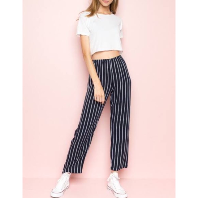 brandy melville pinstripe pants