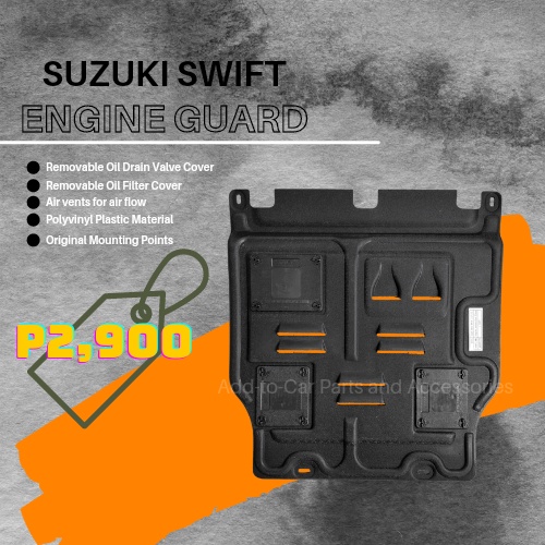 Suzuki Swift Engine Guard Suzuki Swift Engine Cover Suzuki Swift Engine Undercover presyo ₱2,900