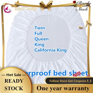 ★Smooth Waterproof Mattress Cover/Twin/Full/Queen/King/California King