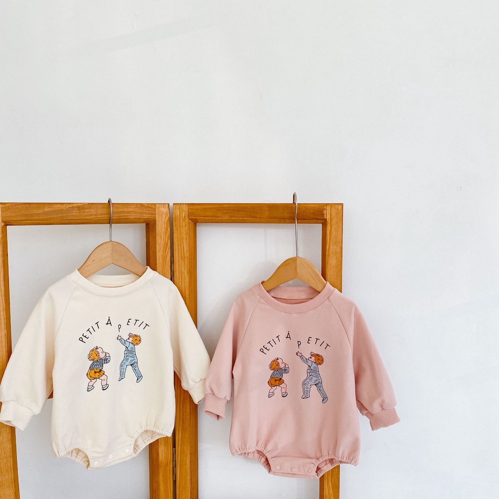 Infants Boys Girls Baby Kids Print Long Sleeved Cotton Romper Newborn Cute Jumpsuit Bodysuit Autumn Baby Clothing Shopee Philippines