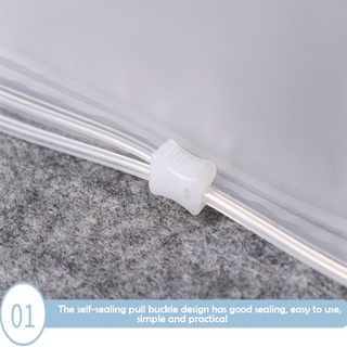 【In Stock】Clothing Ziplock Bag  Travel Pouch Frosted Matte Ziplock Bag Packaging Packaging Storage #8