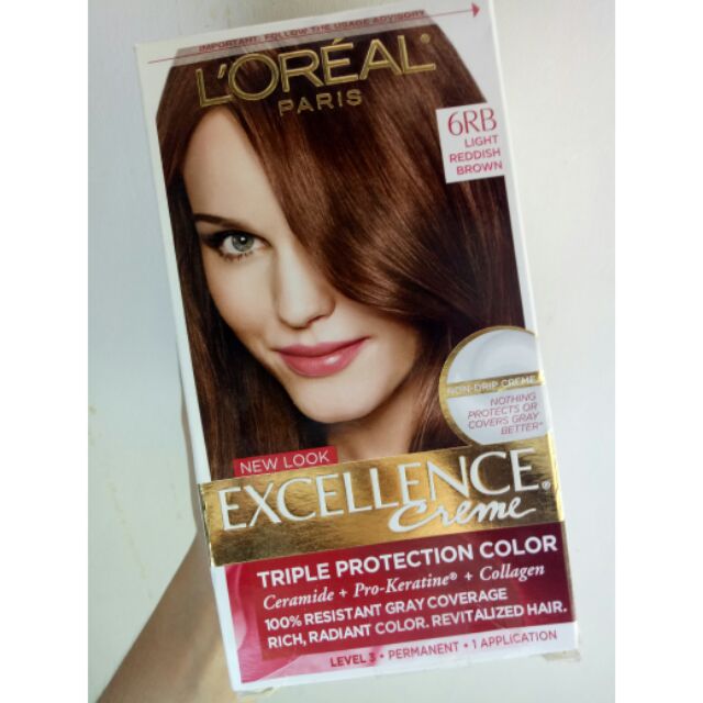 Loreal Light Reddish Brown Hair Color Shopee Philippines