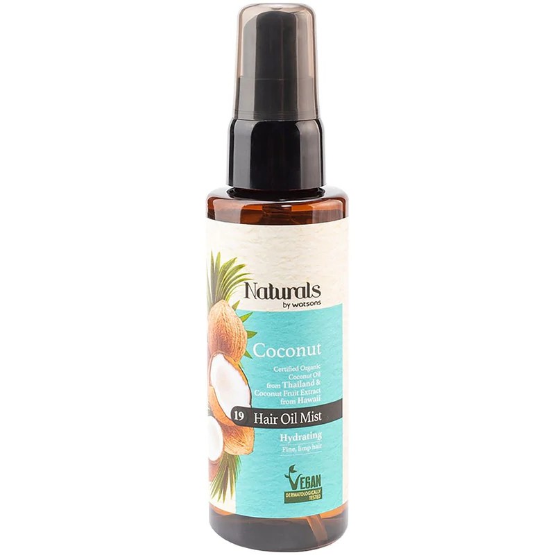 Naturals By Watsons Coconut Hair Oil Mist 60ml Shopee Philippines