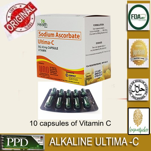 Ultima C Alkaline Vitamin C Multivitamins / ULTIMA C 10 capsules, 1 blister, best selling