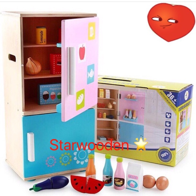 small toy refrigerator