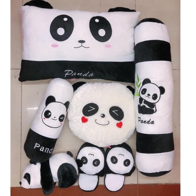 cute panda pillow