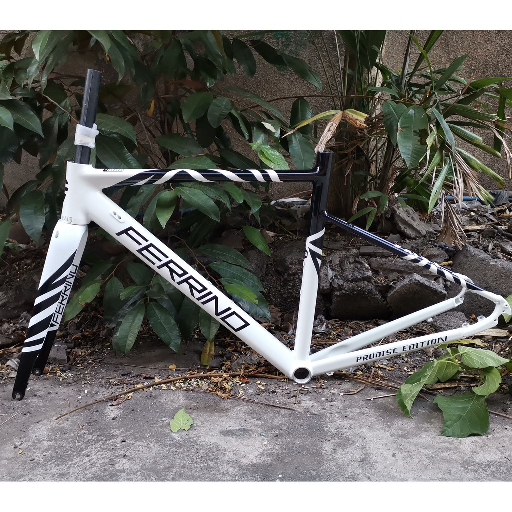 alloy road frameset