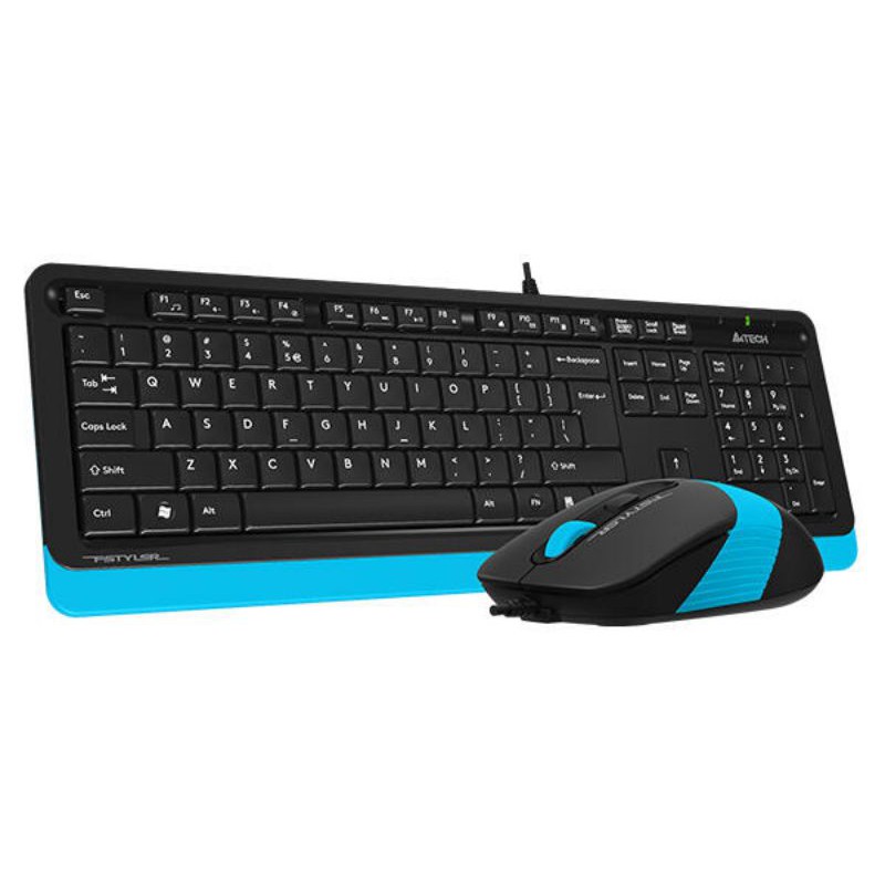 A4TECH FG1010 WIRELESS COMBO KEYBOARD AND MOUSE Blue Shopee Philippines