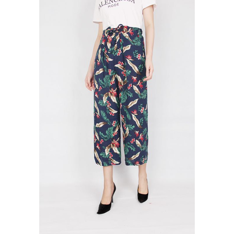 Asia floral pants for women#5189 | Shopee Philippines