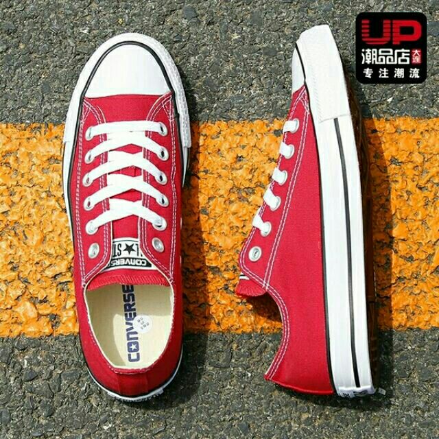 red converse shoes mens