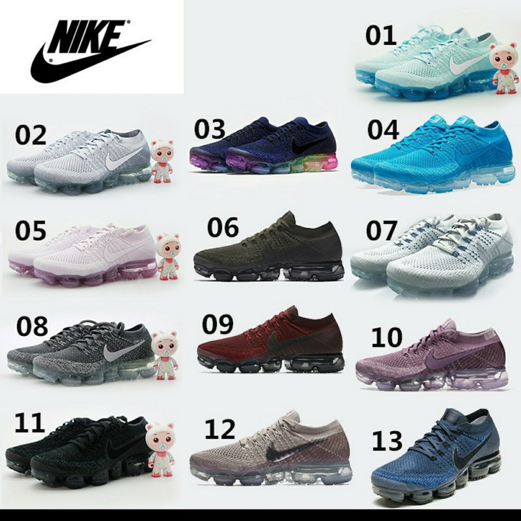 colorful vapor air max