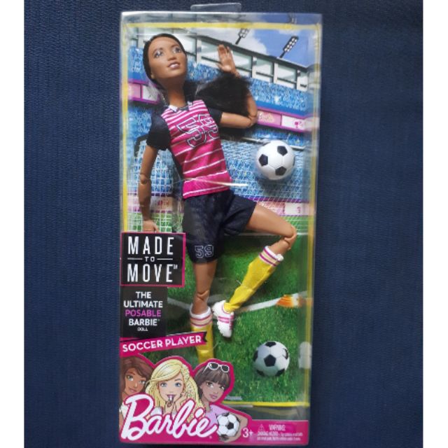 made to move soccer player