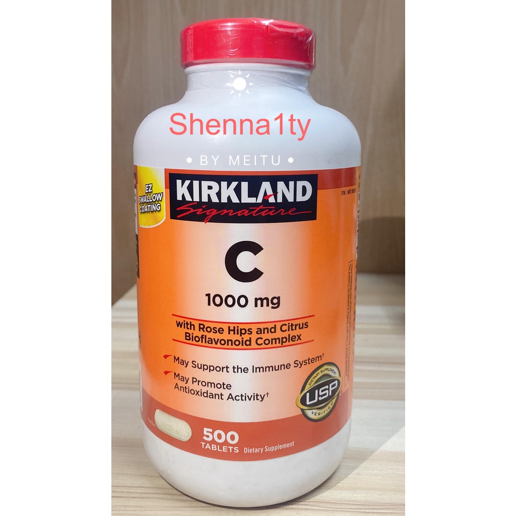 Kirkland Signature Chewable Vitamin C (1000mg) 500 Tablets Shopee