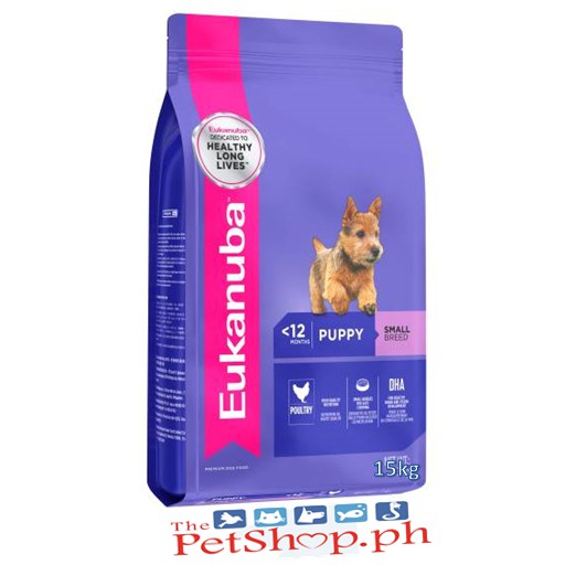 eukanuba puppy small breed 15kg