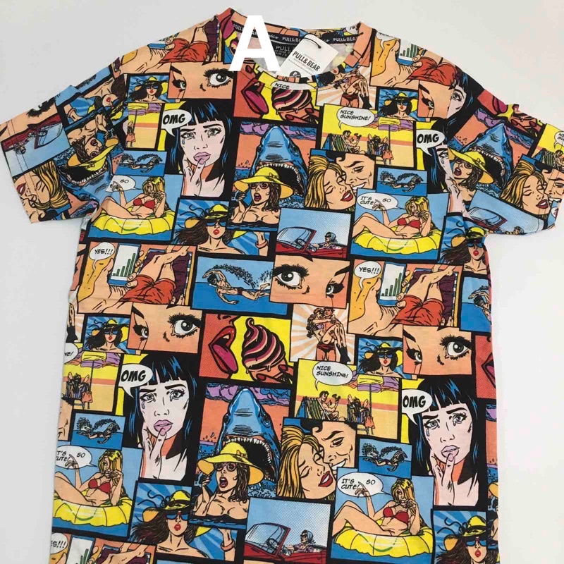 pull and bear shirt size chart