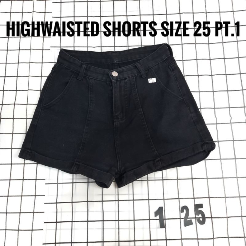 Highwaist shorts 25