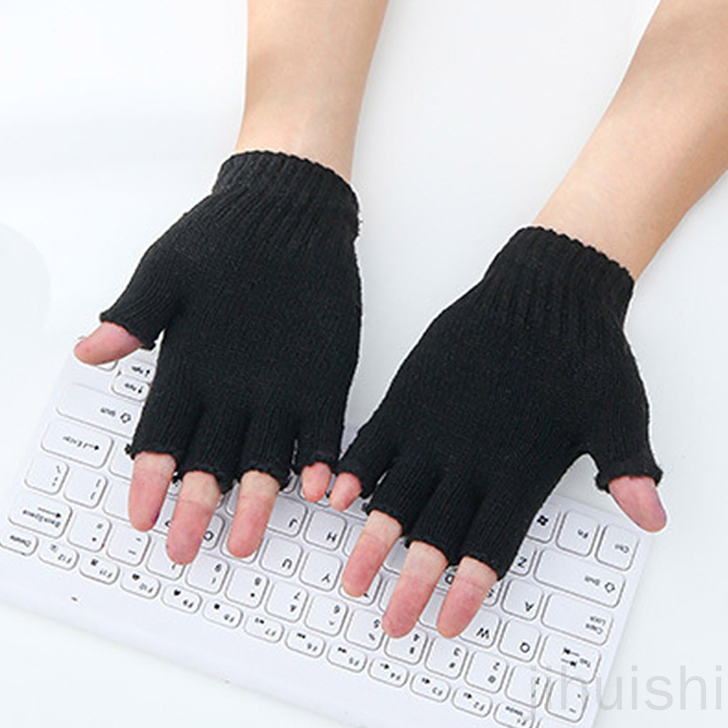 open finger winter gloves