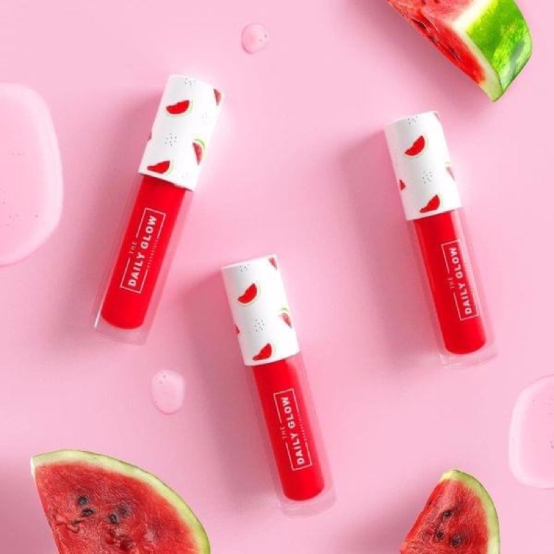 THE DAILY GLOW WATERMELON LIP OIL Shopee Philippines