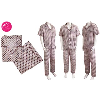 ENWEN   Men’s Sleepwear Adult Abstract Design Cotton Spandex Pajama Terno,sleepwear