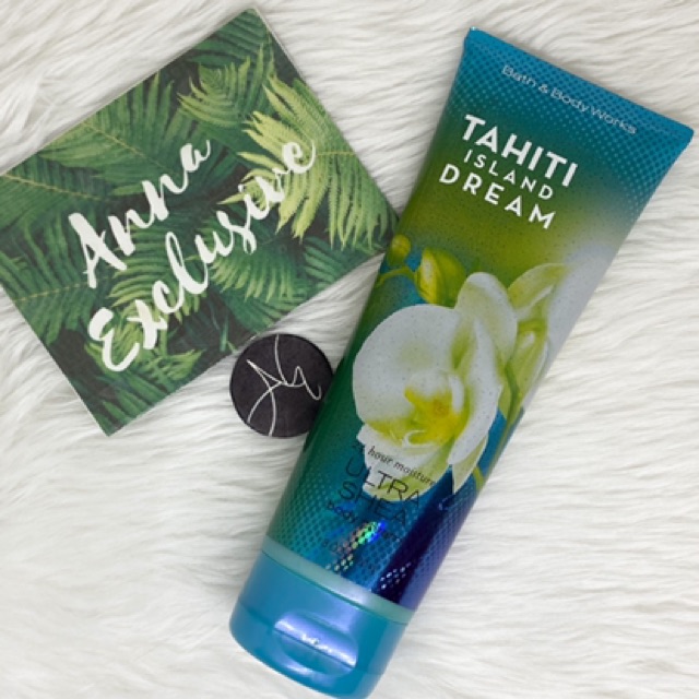 Authentic Bath And Body Works Tahiti Island Dream Ultra Shea Body Cream