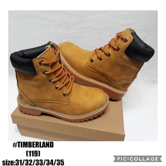 timberland kids size