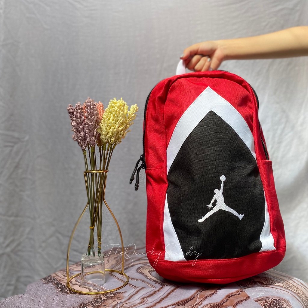 [IMPORTED] Jordan Men's Diamond Jumpman Gym Backpack Shopee Philippines